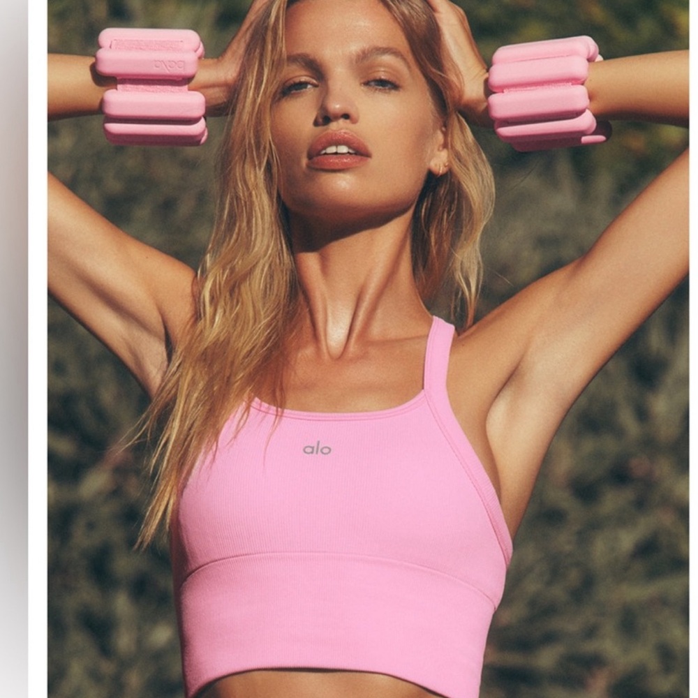 Alo Ribbed Seamless Bra Tank